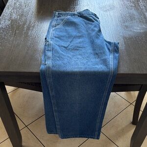 Carhartt Men's Boot Cut Blue Jeans